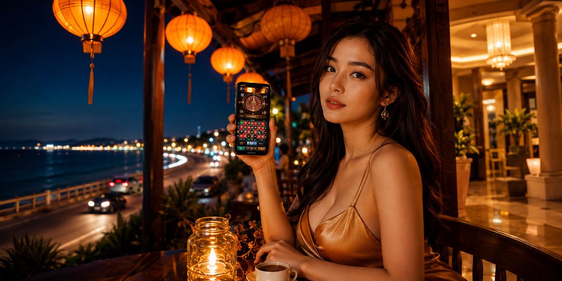 Người dùng tại Hội An thưởng thức cà phê và khám phá chương trình VIP trực tuyến